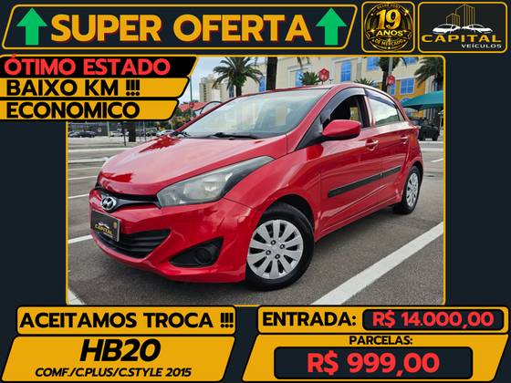 HYUNDAI HB20 1.0 COMFORT 12V FLEX 4P MANUAL